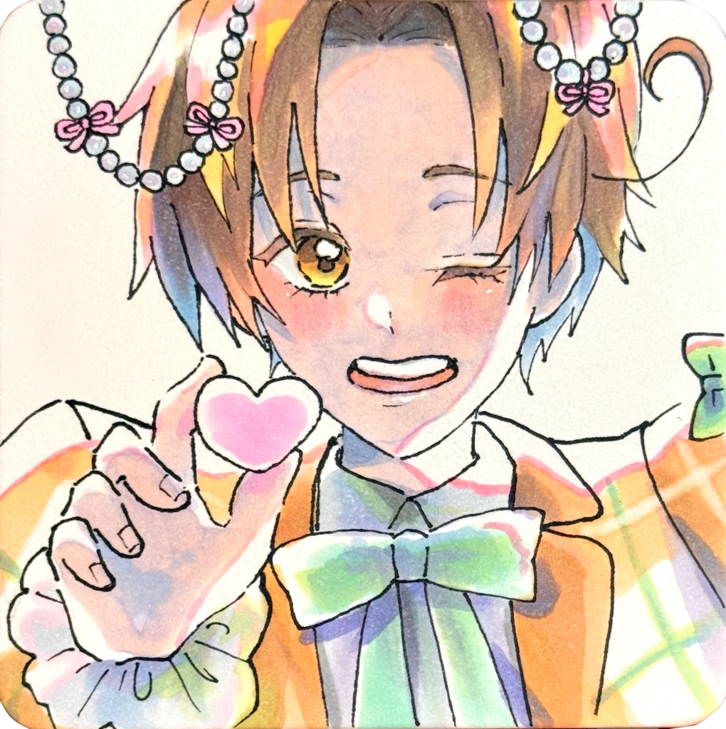 原画販売(コースターサイズ)