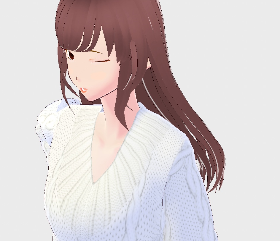 お姉さん風Vroid（軽量版）