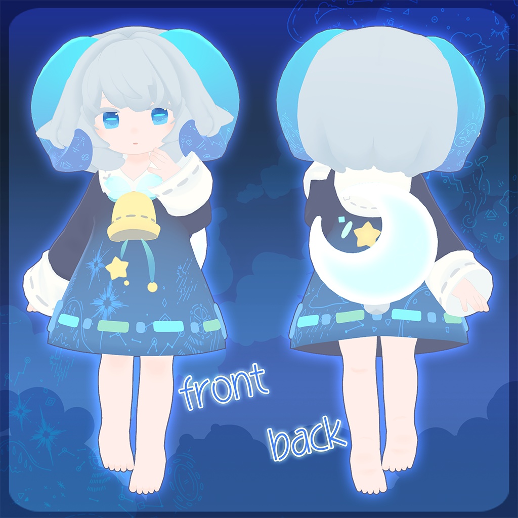 メメル/memeru【オリジナル3Dモデル】