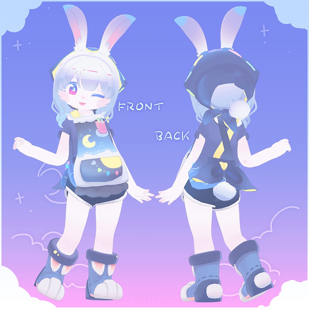 ルナセア/lunacea【オリジナル3Dモデル/Mobile対応】