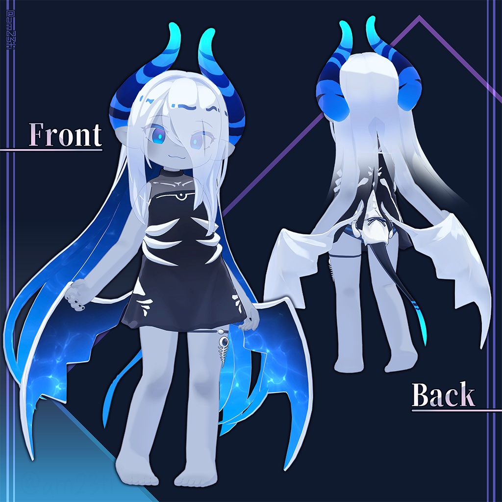 ラグシエル/ragussiel【オリジナル3Dモデル/Mobile対応】