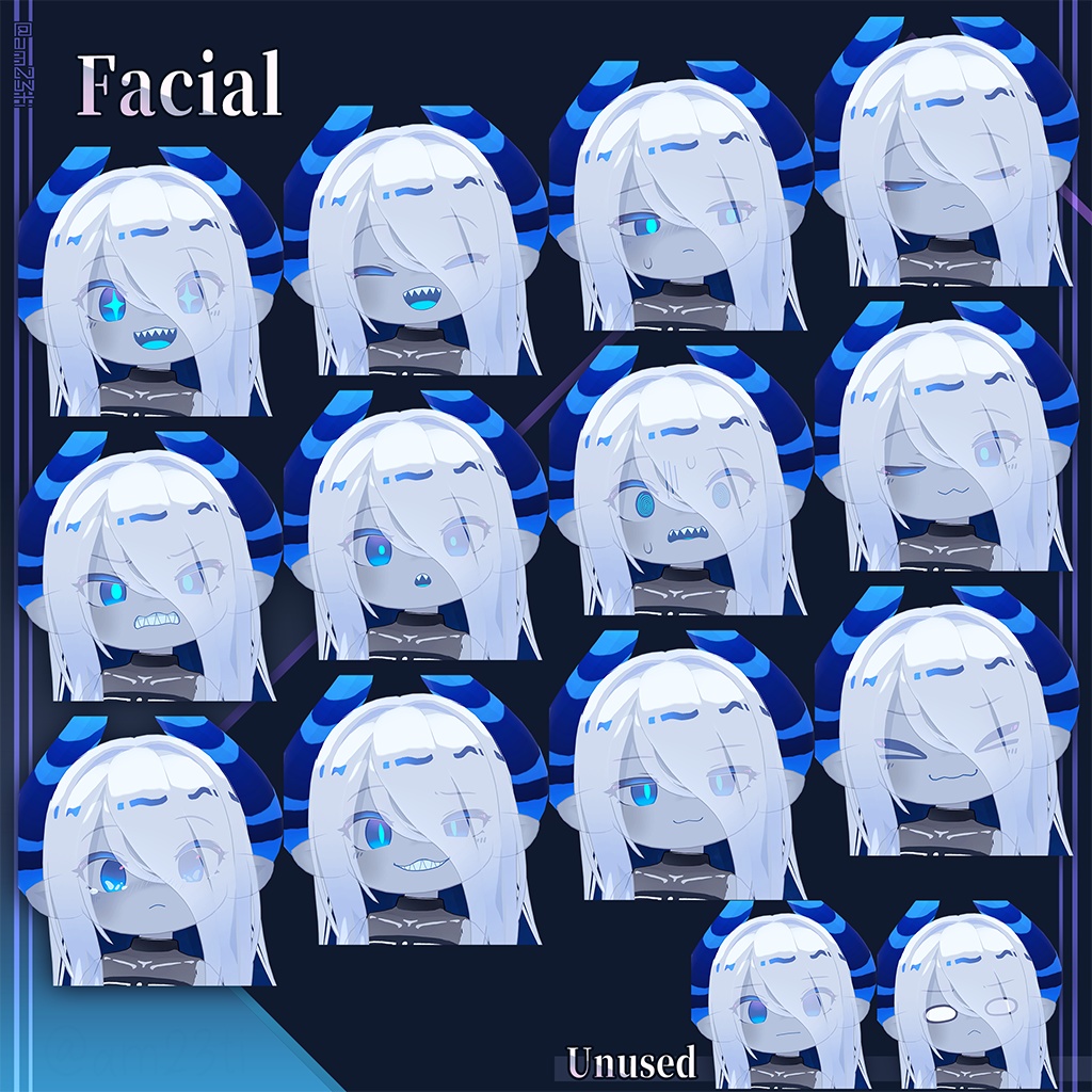 ラグシエル/ragussiel【オリジナル3Dモデル/Mobile対応】