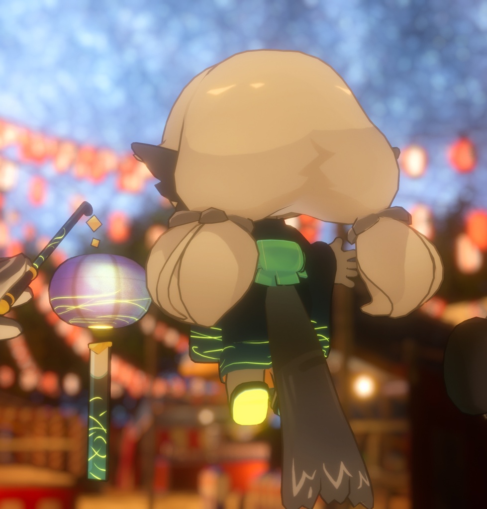 プチ・ホタルユカタ【3D衣装】