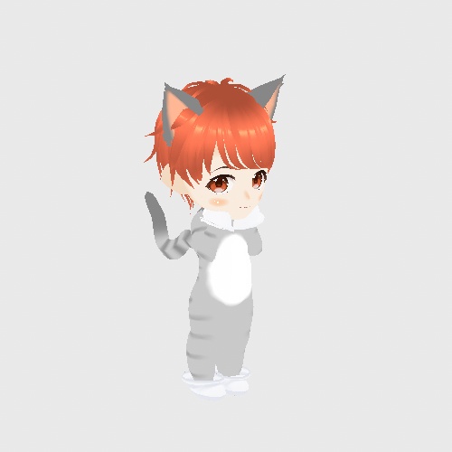 子猫の着ぐるみ杏ちゃん