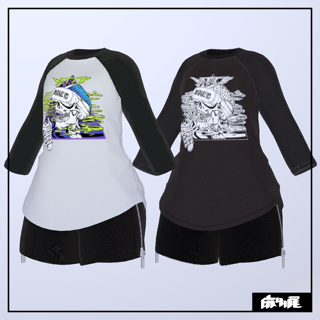 【FCミルティナ用】ラグランTシャツ&スニーカー