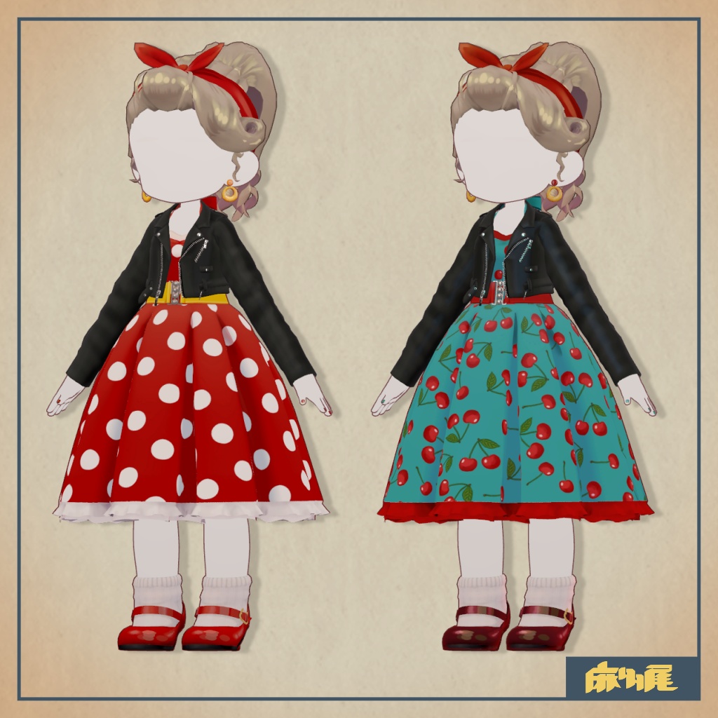 【キプフェル用】Rockabilly Girl【MA対応】