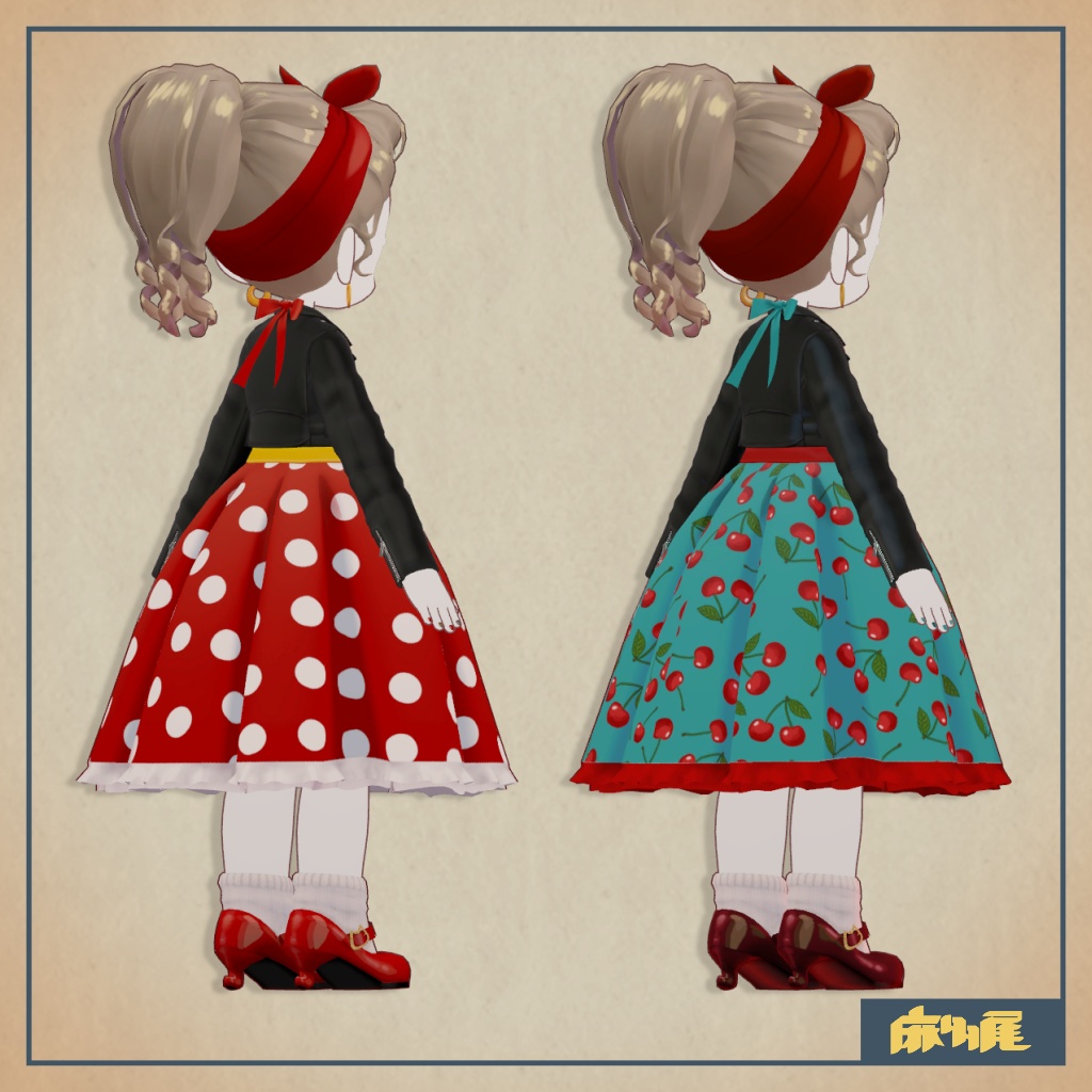 【キプフェル用】Rockabilly Girl【MA対応】