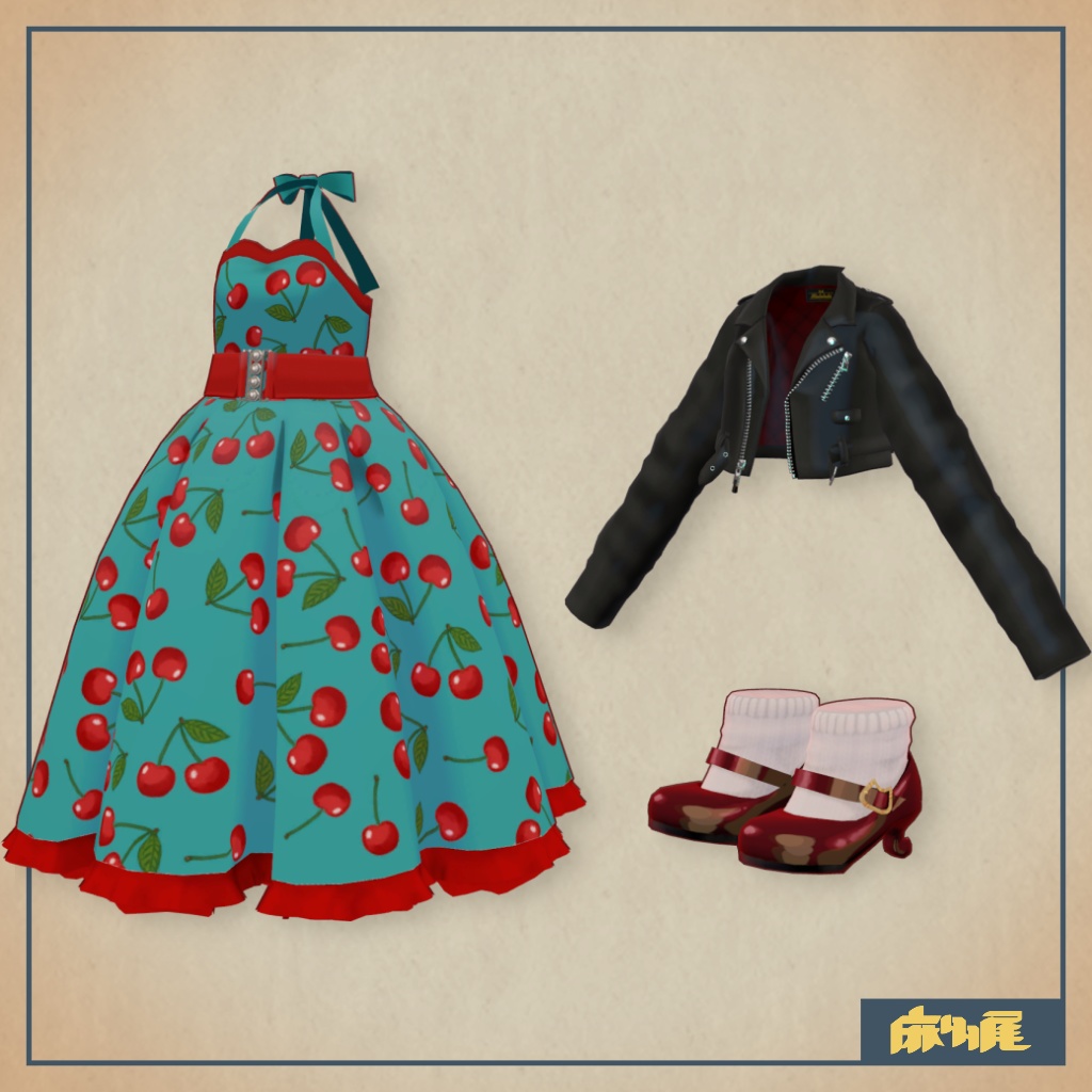 【キプフェル用】Rockabilly Girl【MA対応】