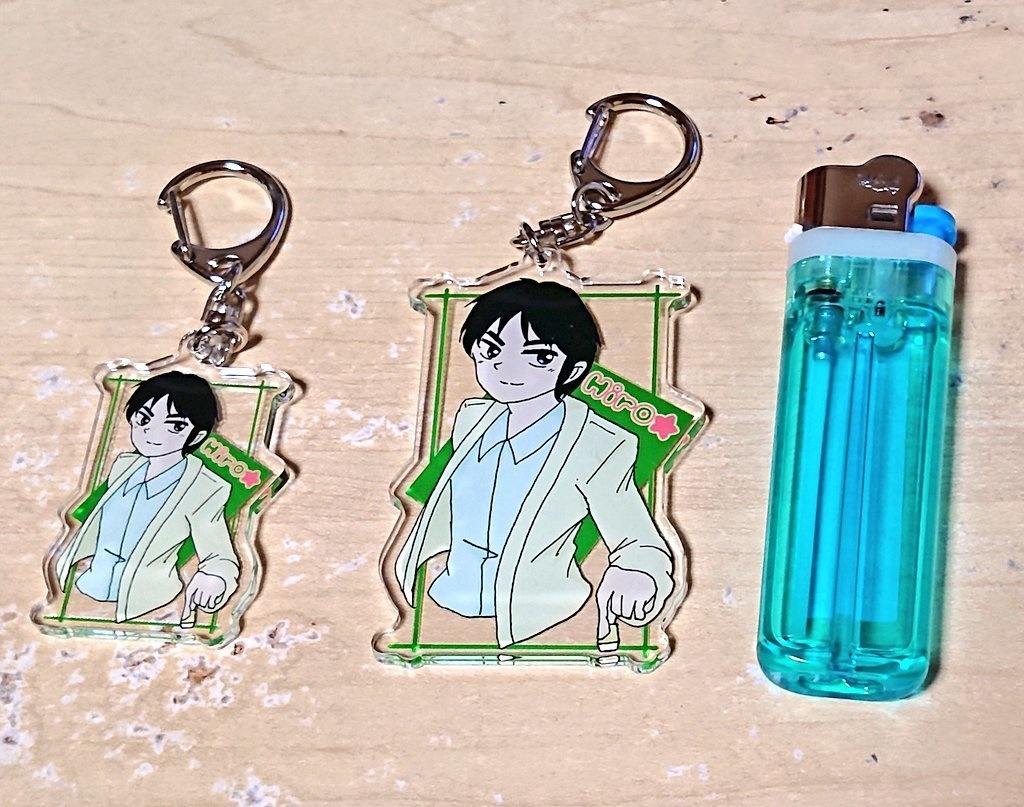 井川ひろゆき(初期)アクリルキーホルダー