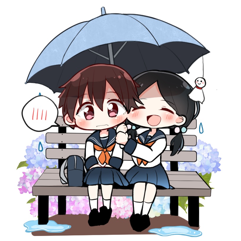 【コミティア152】カップリングアクリルスタンド(キセツガール)【創作百合】