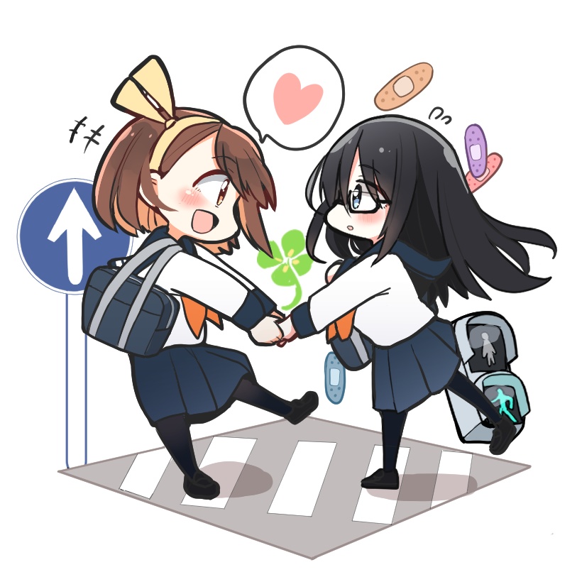 【コミティア152】カップリングアクリルスタンド(キセツガール)【創作百合】