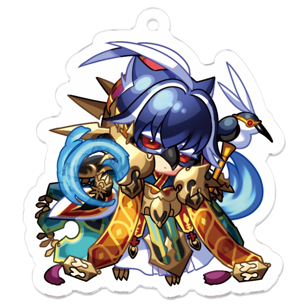 創作キャラ　アモン　アクリルキーホルダー