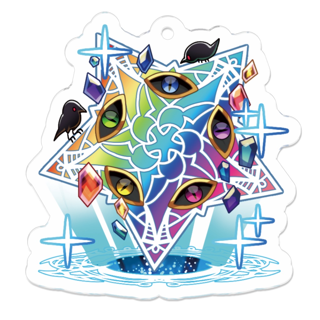 創作キャラ デカラビア アクリルキーホルダー