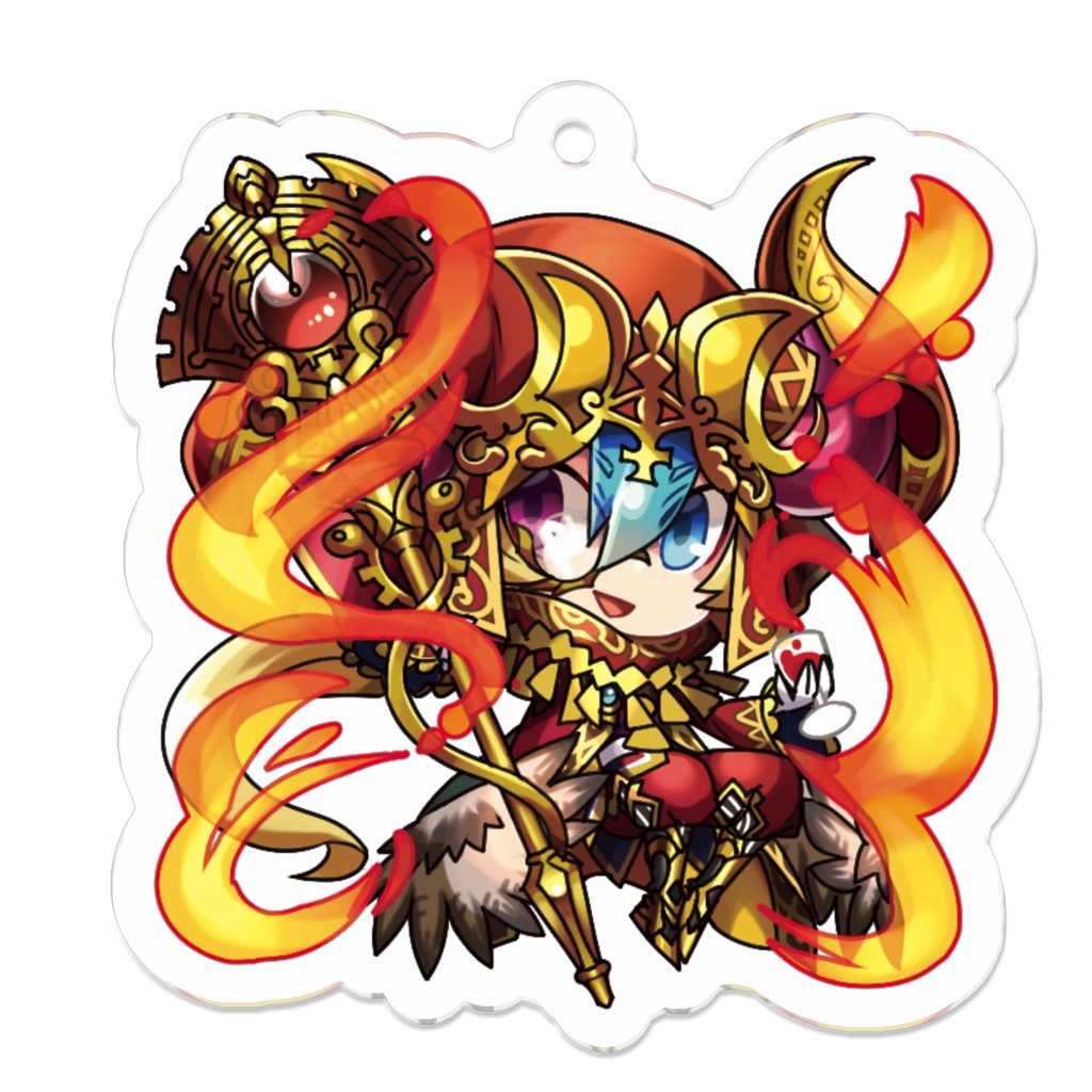 創作キャラ ザガン アクリルキーホルダー