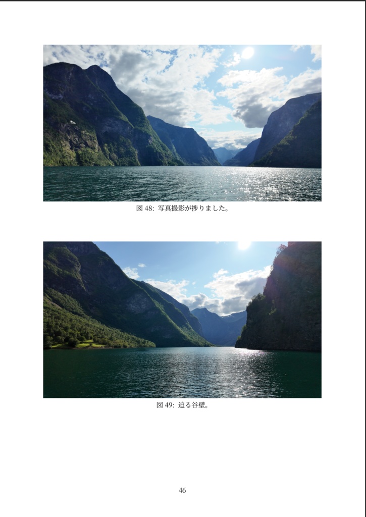 ガイランゲルフィヨルドとソグネフィヨルドを巡る弾丸旅(PDF版 + 写真データ付)