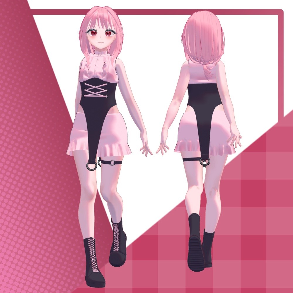 オリジナル3Dモデル 【ソーヤ】Soya