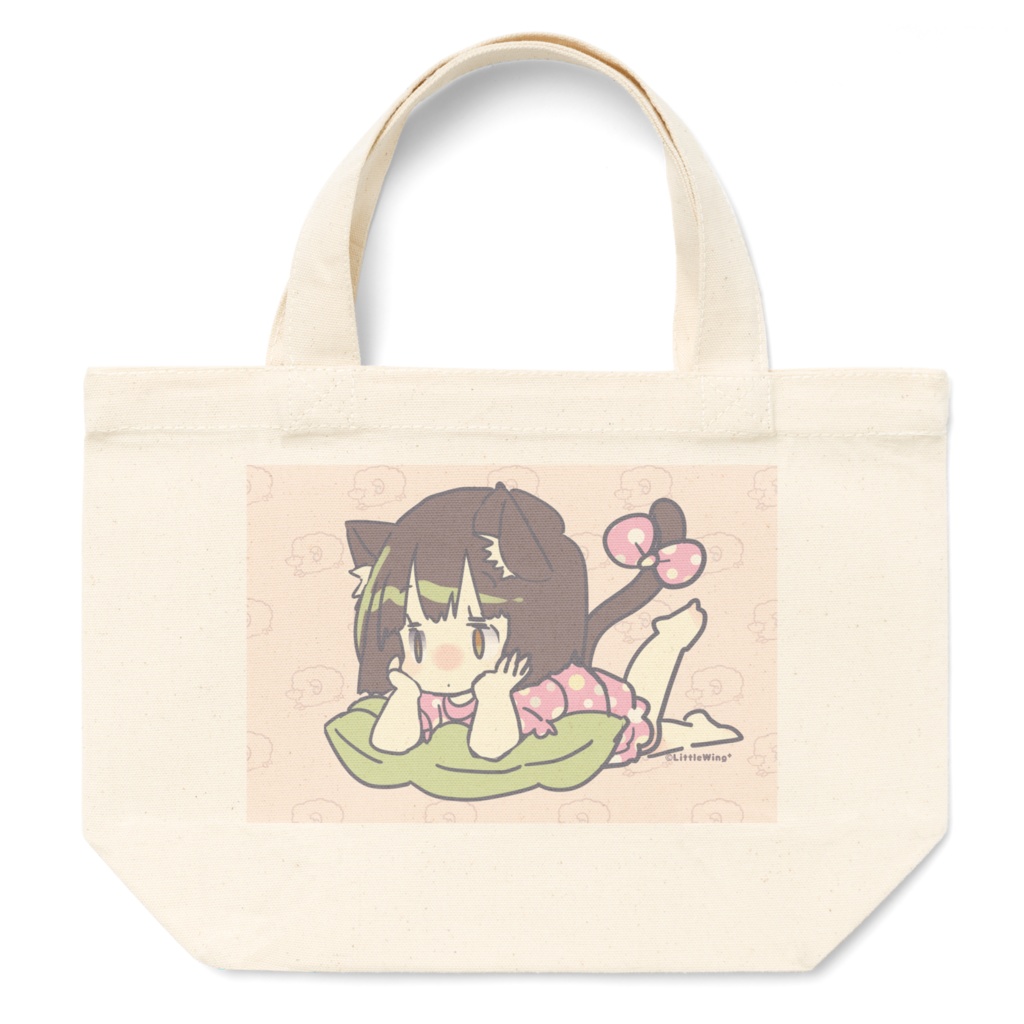 眠いけど眠れないショコラちゃんトート