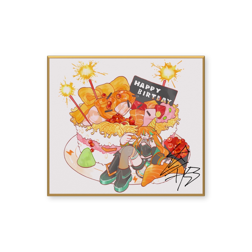 【チム=レイザ】ミニ色紙 / 誕生日記念グッズ 2026