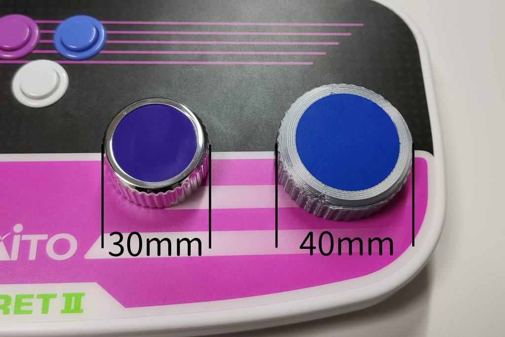 パドルコントローラーアーケード仕様ツマミカバー