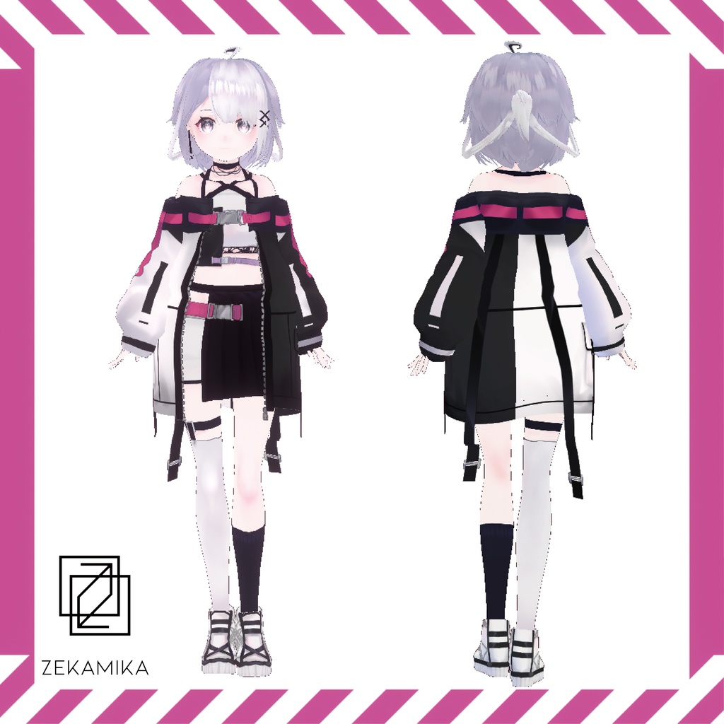 VRoid製vrm3Dモデル | 『S5』