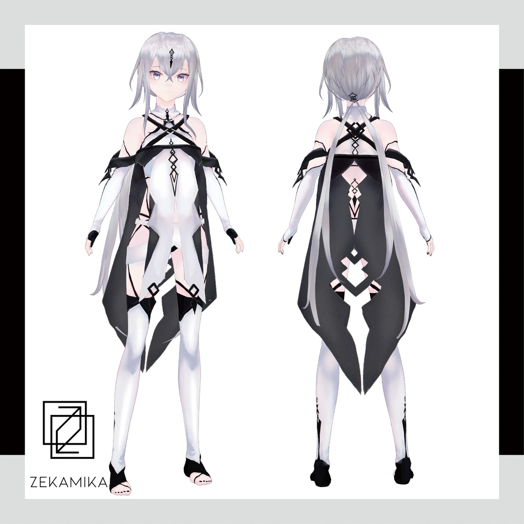 VRoid製vrm3Dモデル | 『AXEM』