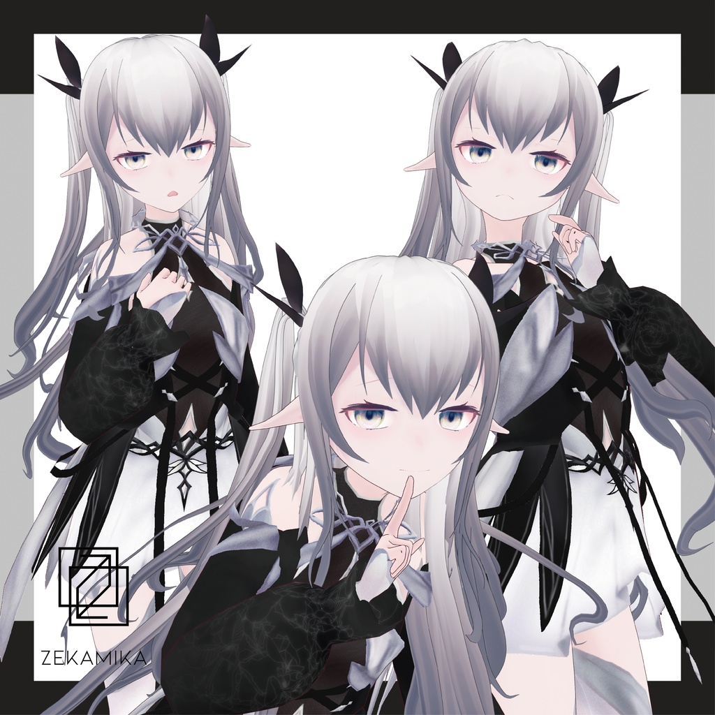 VRoid製vrm3Dモデル | 『mtl』