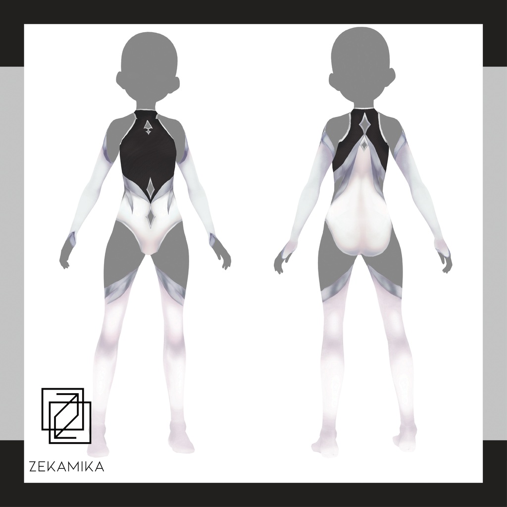 Vroid studio(正式版)用 | 服テクスチャセット『mtl - cloth』