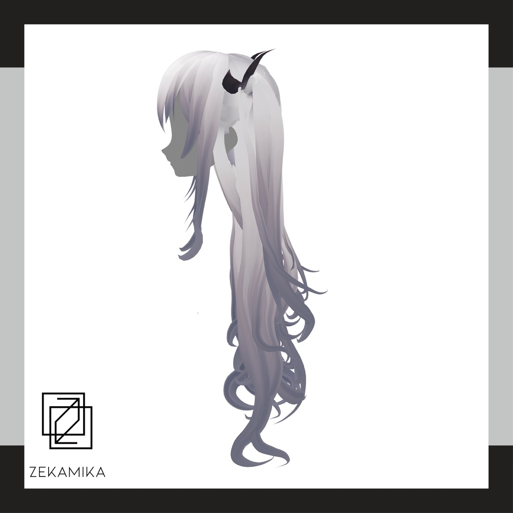 Vroid studio(正式版)用 | ヘアプリセット『mtl - hair』