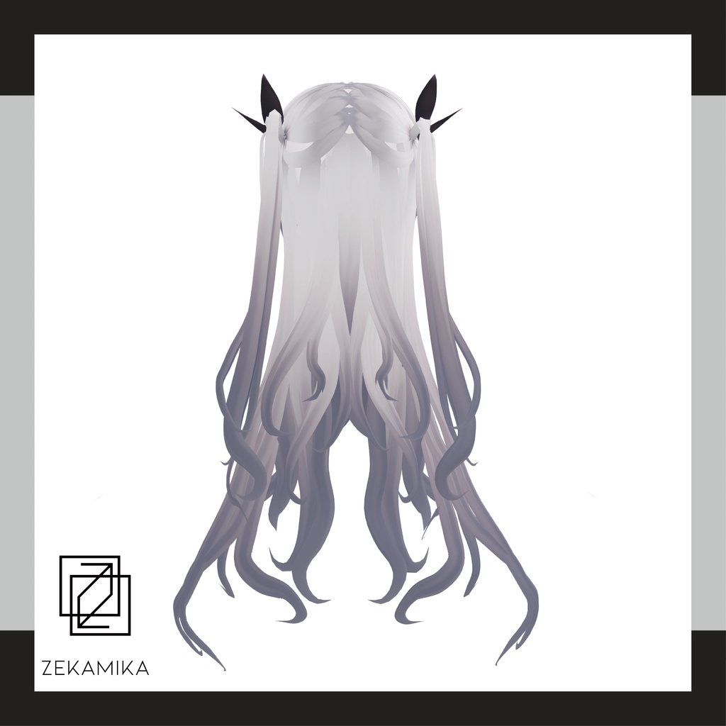 Vroid studio(正式版)用 | ヘアプリセット『mtl - hair』