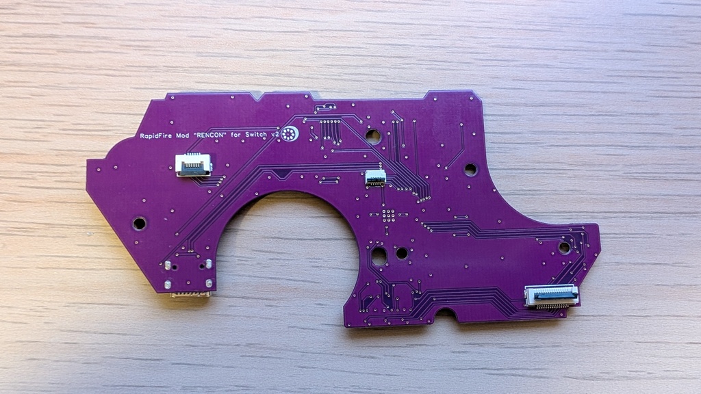 Nintendo Switch Proコントローラー専用 連射改造基板「RENCON」