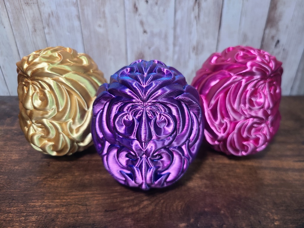 達磨-金- (Mad Mini Daruma)高さ10cm【インテリア クールな置物 3Dプリンター オブジェ】