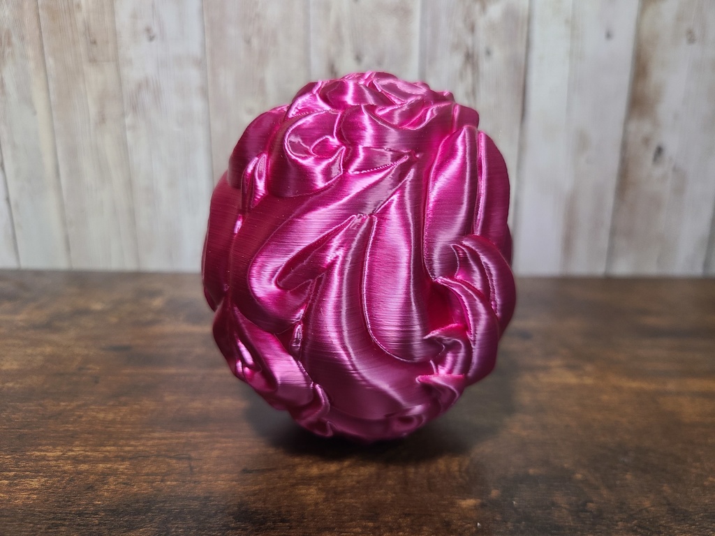 達磨-マゼンタ- (Mad Mini Daruma)高さ10cm【インテリア クールな置物 3Dプリンター オブジェ】