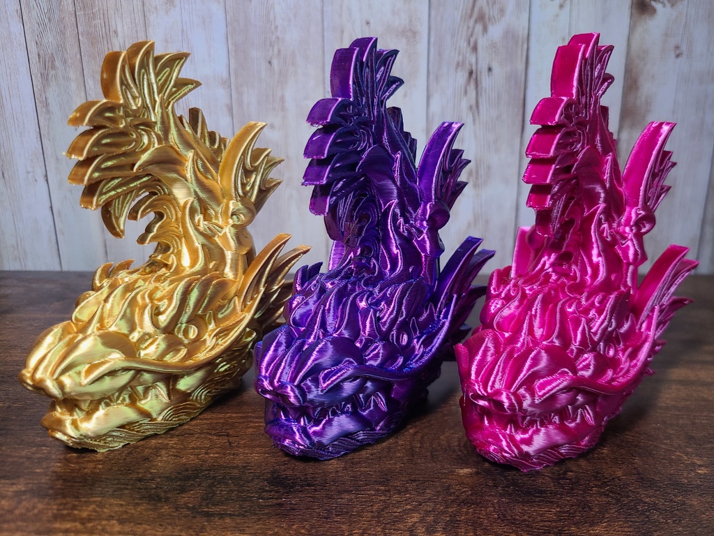 シャチホコ-マゼンタ- (Mad Mini Syachihoko)高さ12cm【インテリア クールな置物 3Dプリンター