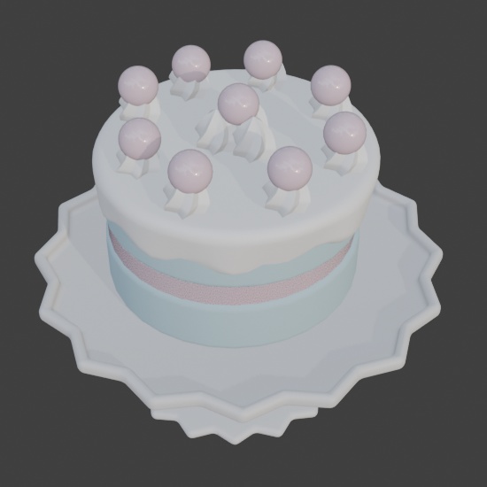 手作りケーキ5台セット~お皿付き~