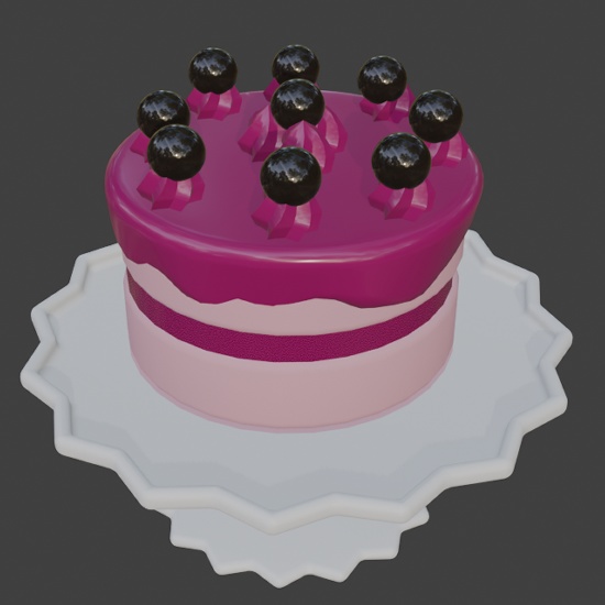 手作りケーキ5台セット~お皿付き~