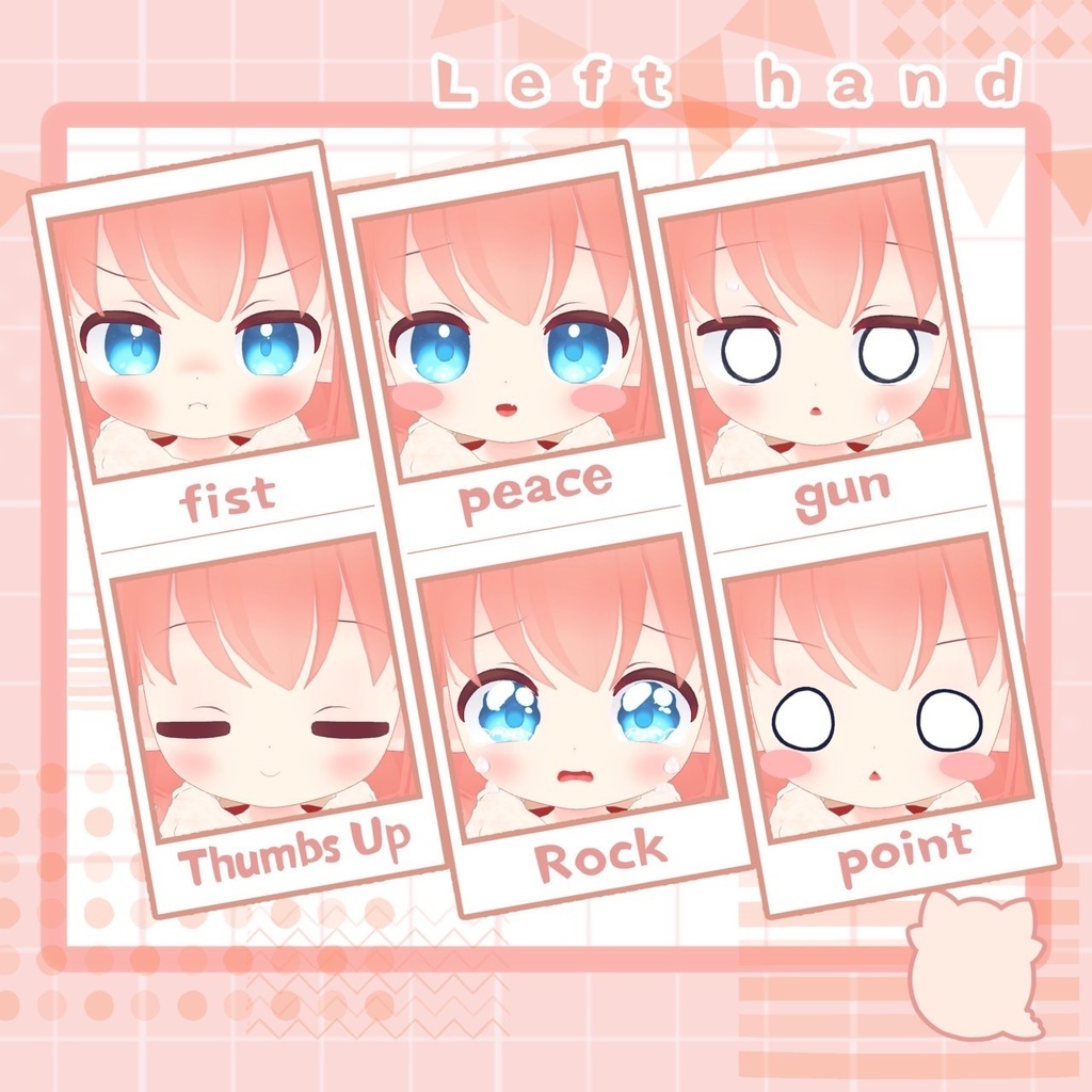 オリジナル3Dモデル  「リィ」 - Lii - ver.2.01【Quest対応済】