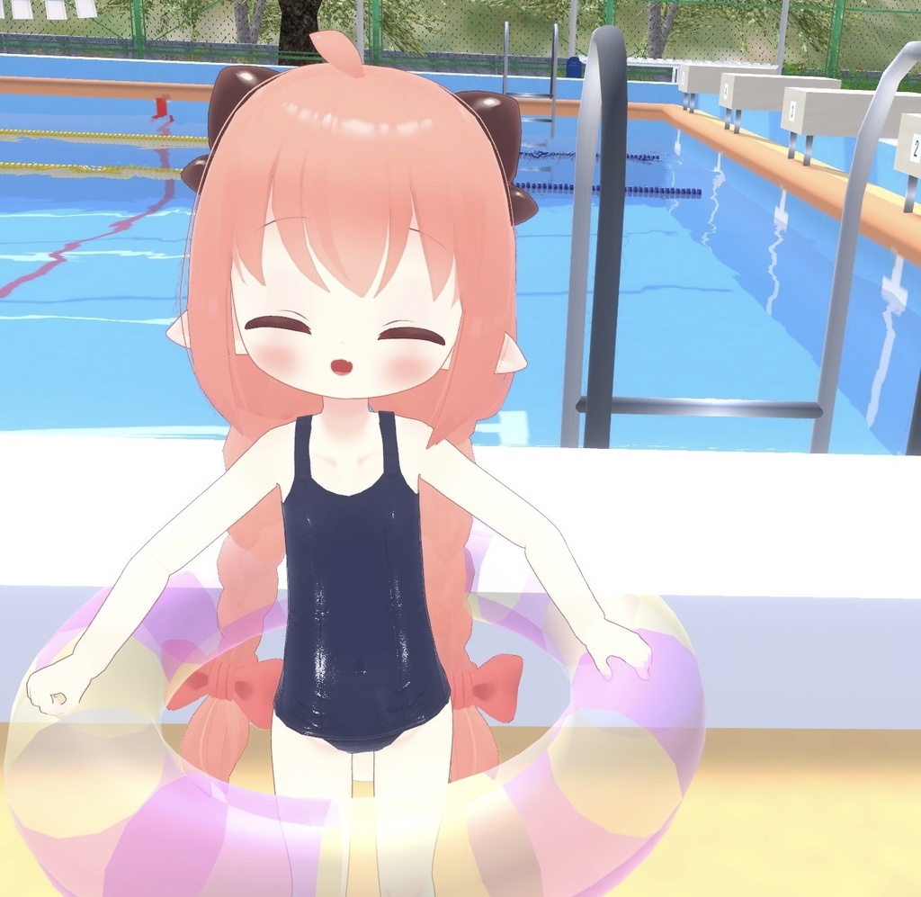 【リィ・きなこ対応】旧スクール水着