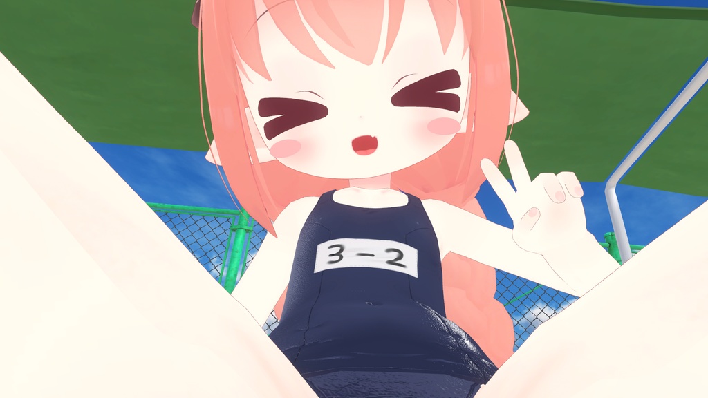 【リィ・きなこ対応】旧スクール水着