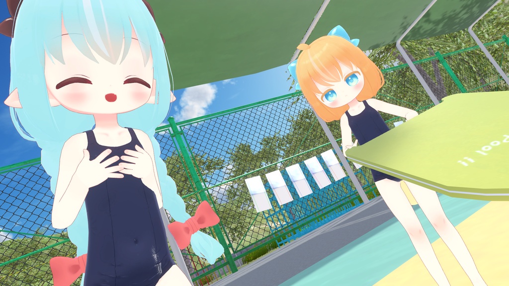 【リィ・きなこ対応】旧スクール水着