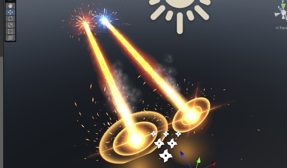 【VRChat想定・MA対応】狛犬式・熱線放射ギミック