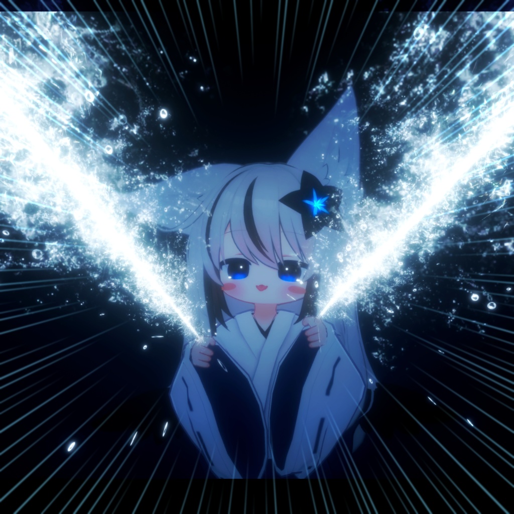 【VRChat想定・MA対応】狛犬式・高圧水刃ギミック