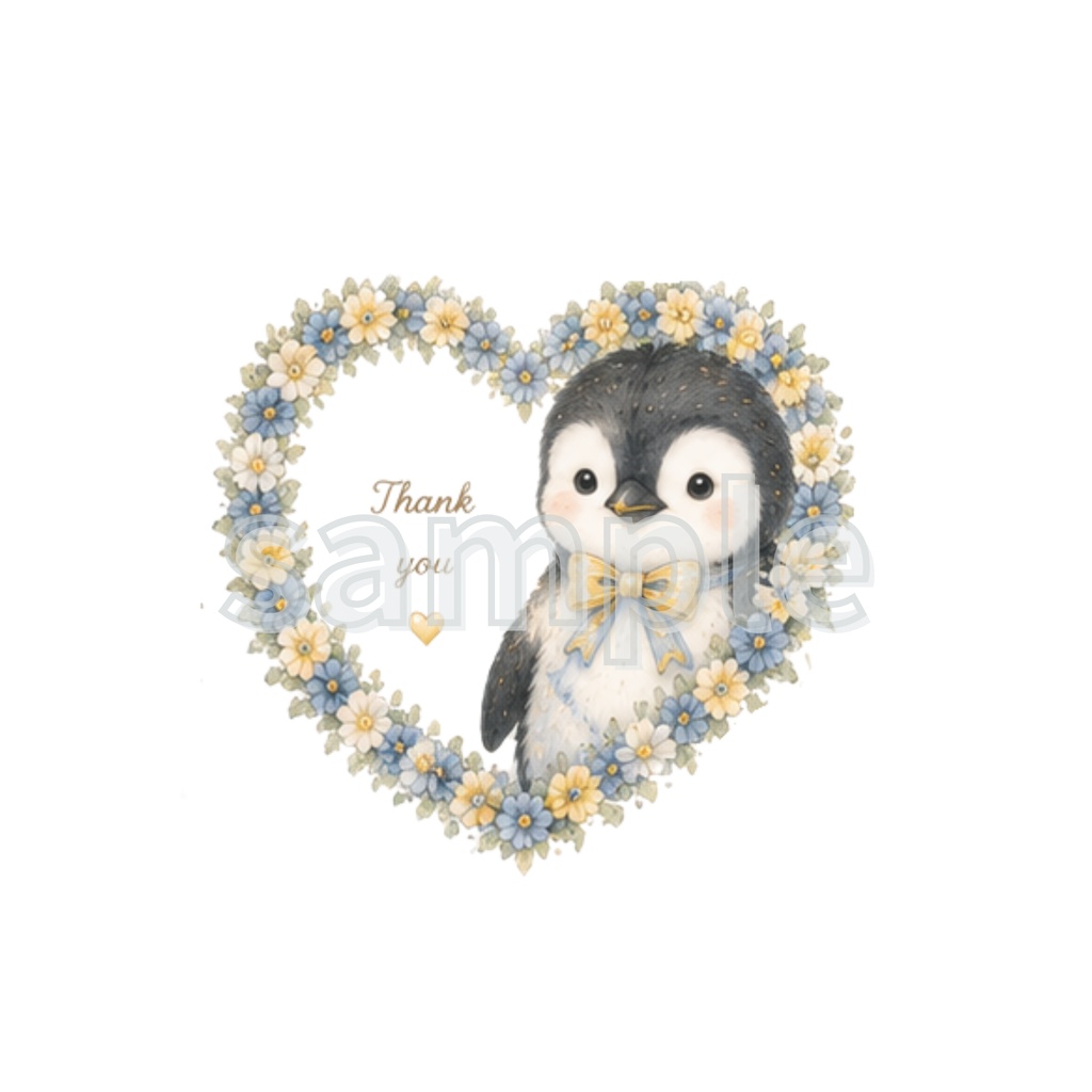 水色・黄色 うさぎ・りす・いるか・ひつじ・小鳥・ペンギン・85点CLIPart・クリップアート