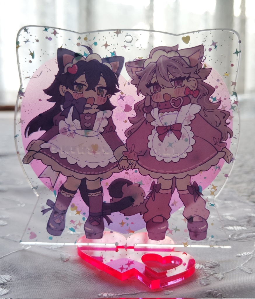 にょたゆりねこみみメイドアクスタ