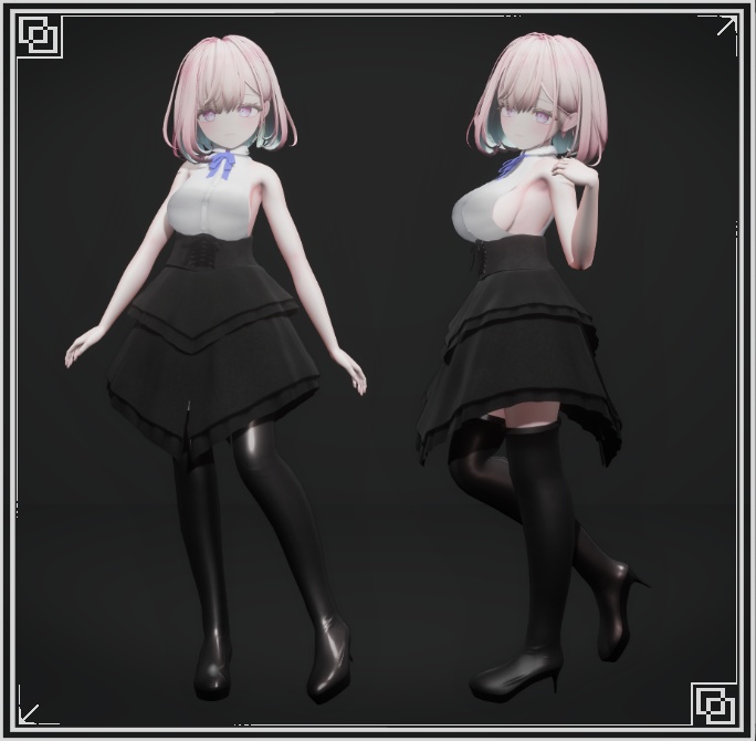 【5アバター対応】Sleeveless Lv.99