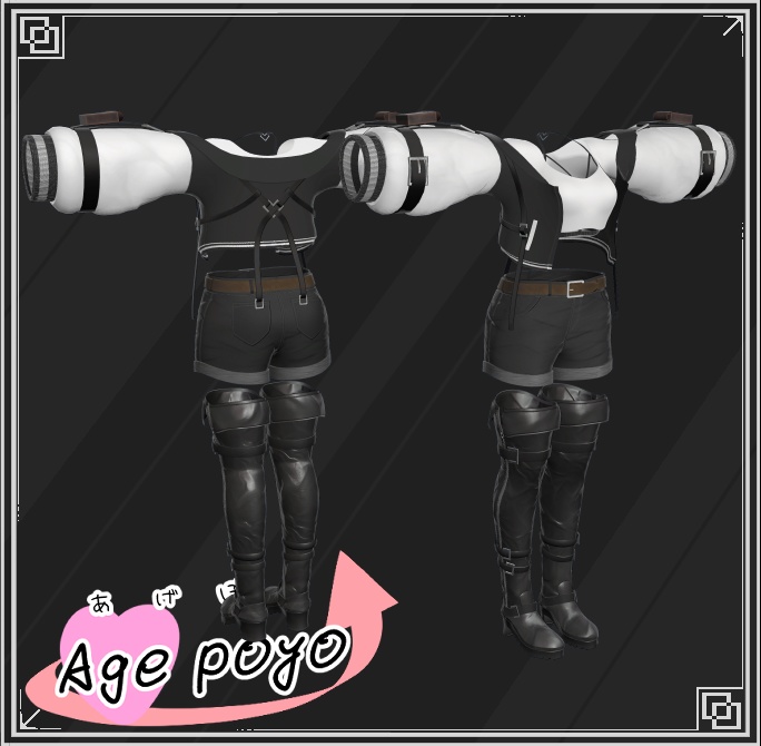 【6アバター対応】Age_poyo