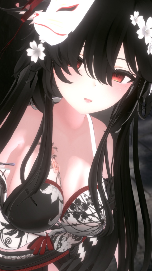 【7アバター対応】和風水着-涼夏- MA対応