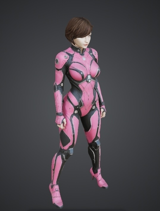 PINK CYBORG 1/12