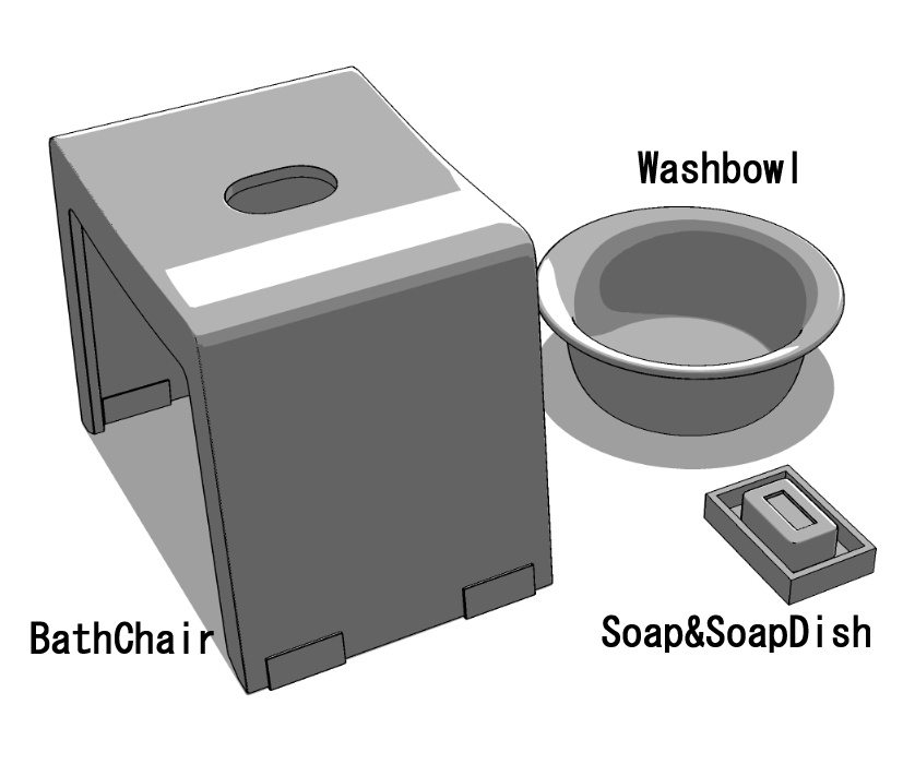 Bathroom【CLIP STUDIO用データ】