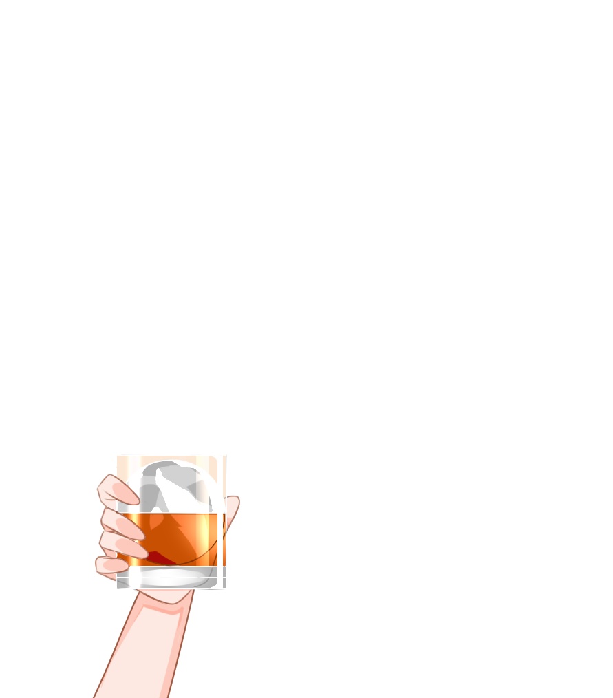 Vtuber・Vライバー素材_ウイスキー