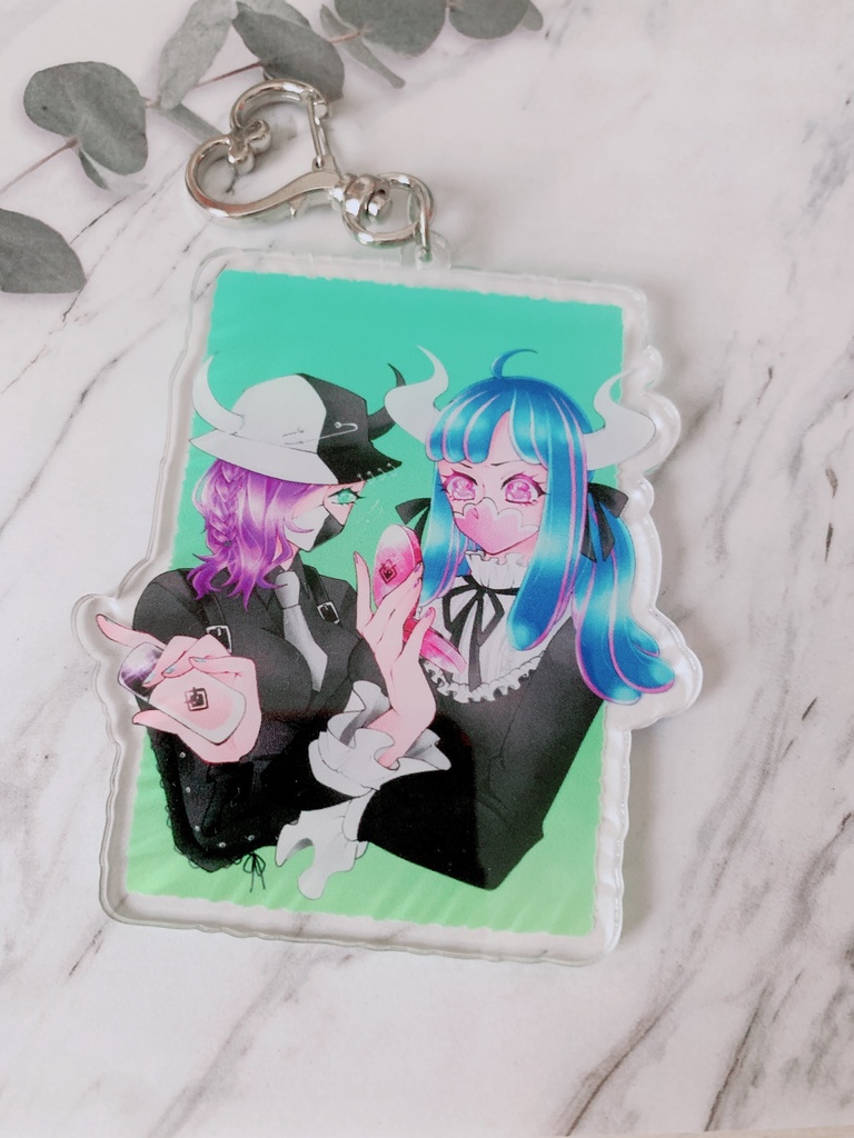 うるぺーアクキー 💙💚